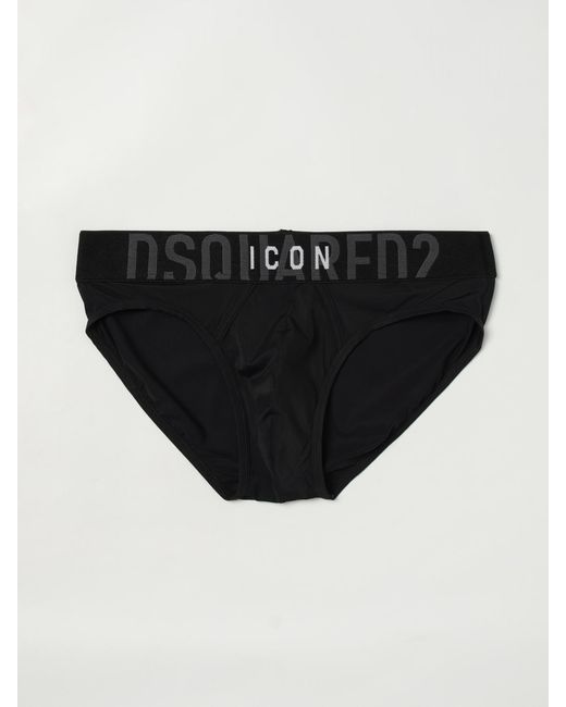 DSquared² Black Underwear for men