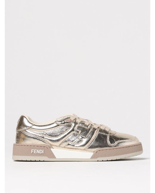 Fendi Natural Sneakers Damen