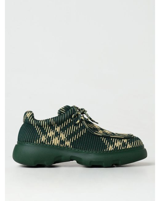 Burberry Green Brogue Shoes for men