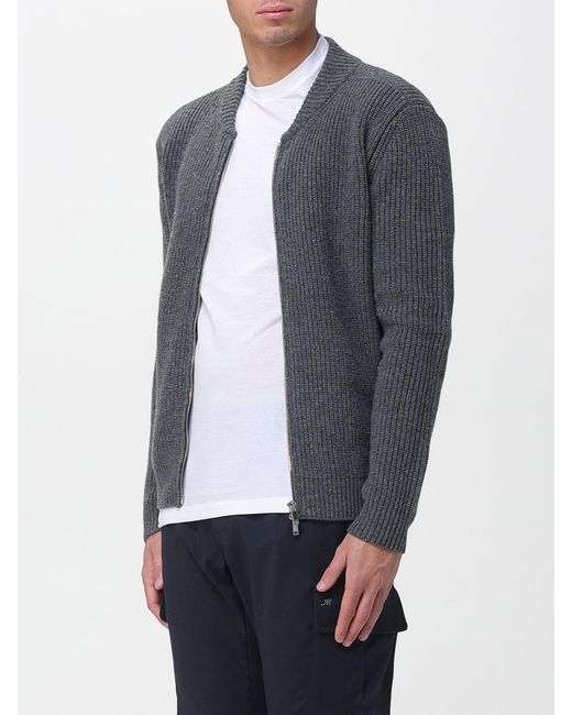 Zanone Gray Jacket for men