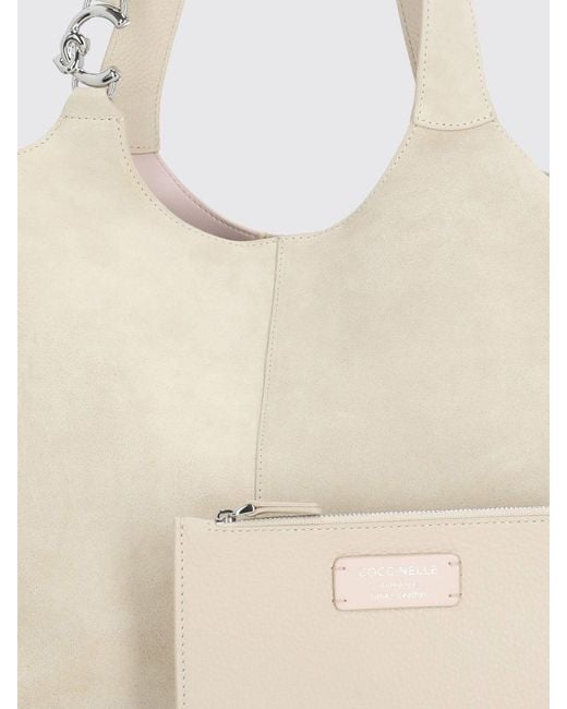 Coccinelle Natural C-Easy Suede Bag