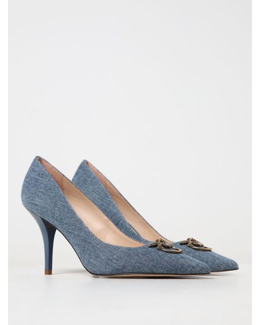 Pinko Blue Court Shoes