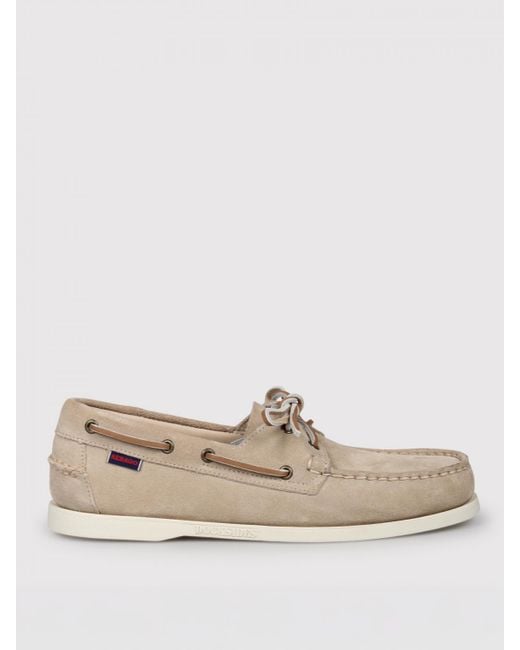 Sebago Natural Portland Suede Loafer for men