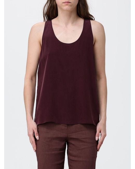 Pinko Purple Silk Top