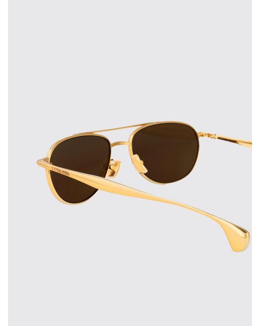 Bottega Veneta Metallic Metal Sunglasses for men
