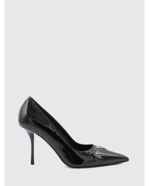 Alaïa Black 90 Pumps Aus Lackleder