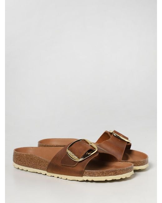 Birkenstock Brown Flat Sandals