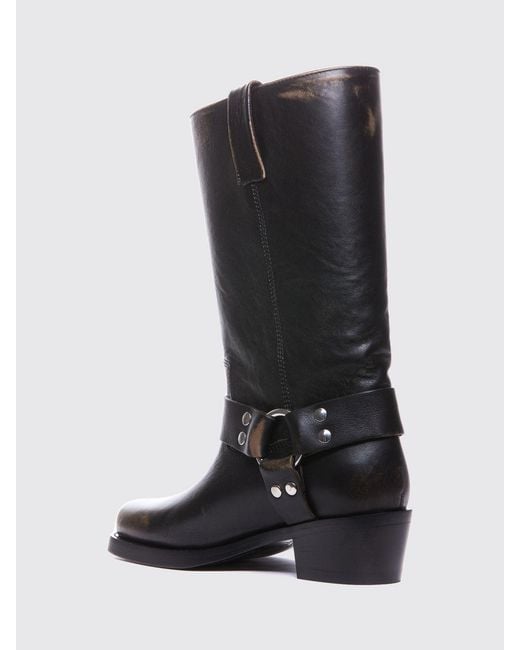 Paris Texas Black Boots