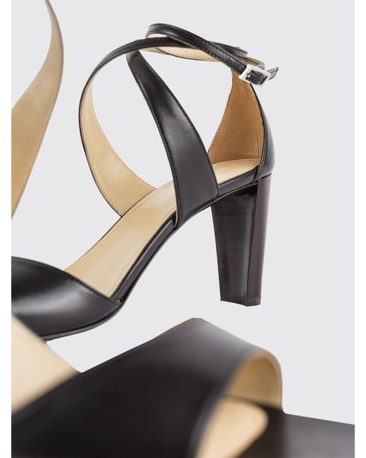 Lemaire Black Heeled Sandal