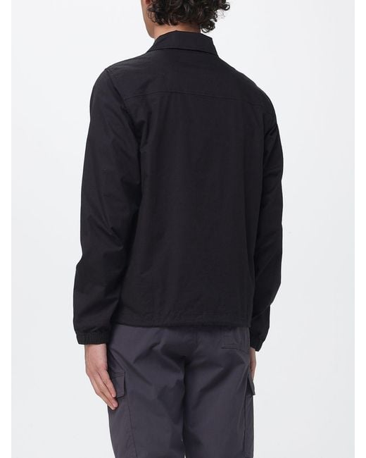 Patagonia Blue Organic Cotton And Hemp Jacket With Logo for men