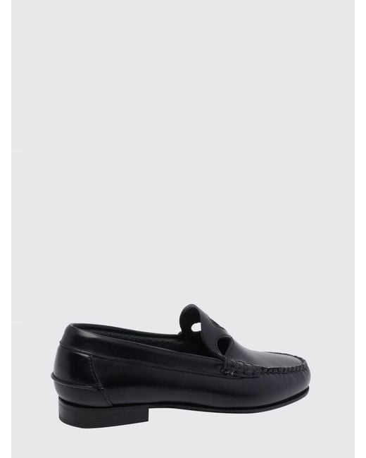 Hereu White Brushed Leather Anan Loafer