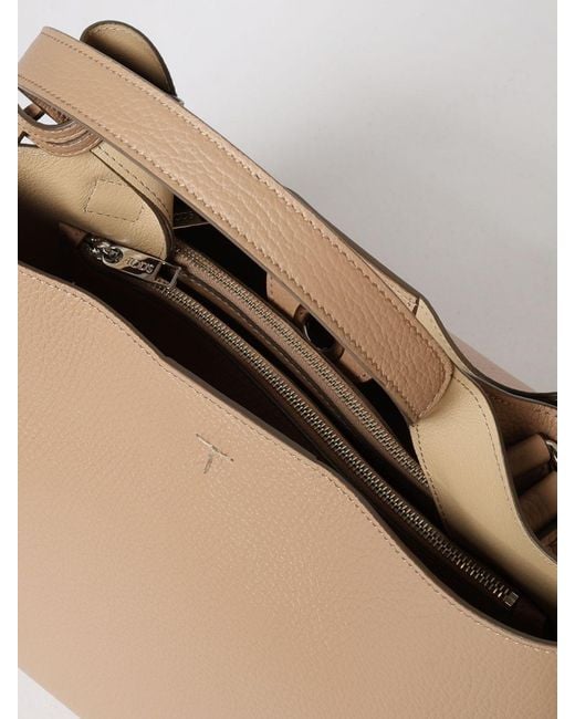 Tod's Natural Medium Leather Bag