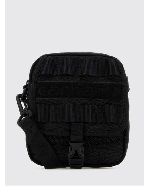 Carhartt Black Prescott Shoulder Pouch Bag for men