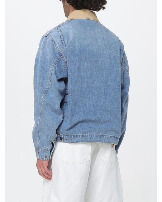 Carhartt Blue Denim Jacket for men