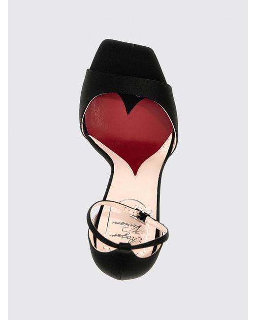 Sandalo 'Marlene' di Roger Vivier in Black