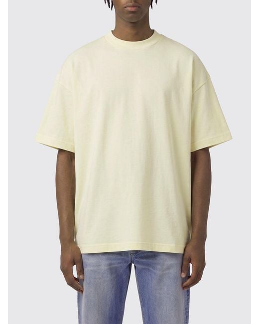 Fear Of God Natural Cotton Crewneck T-Shirt With Relaxed Fit for men