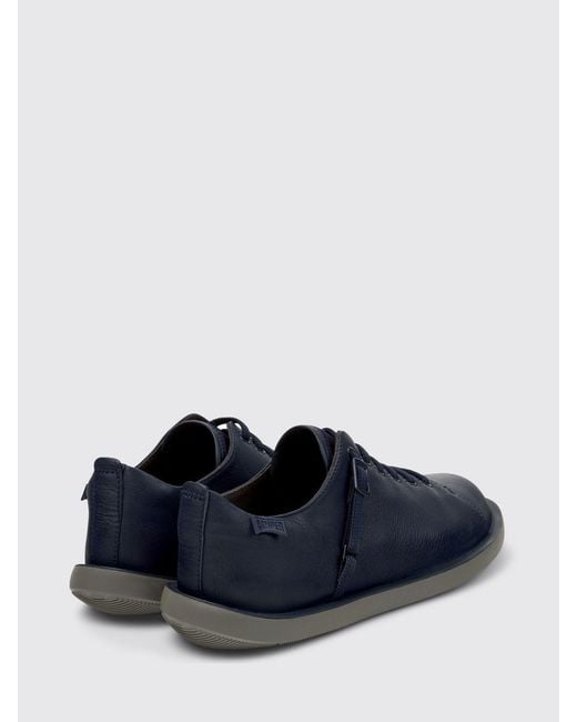 Camper Blue Wagon Leather Sneakers for men