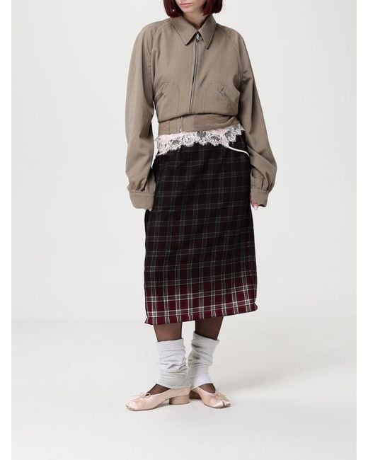 Maison Margiela Brown Virgin Wool Shirt Jacket