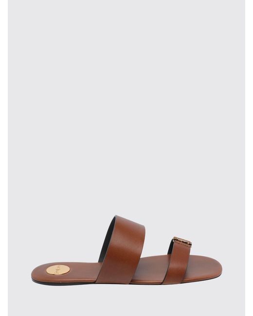 Saint Laurent Brown Babylone Sandals