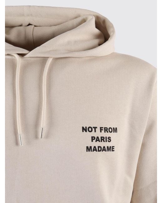 Drole de Monsieur Natural Cotton Hoodie for men