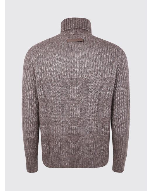 Zegna Gray Jumper for men