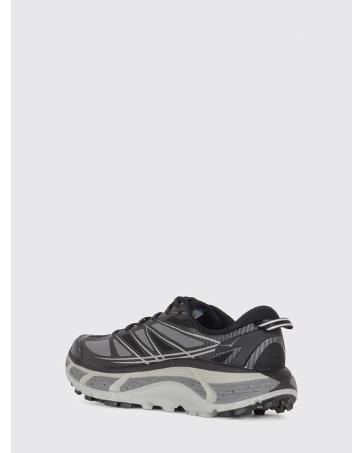 Hoka One One Gray Mafate Speed 2 Mesh And Rubber Sneakers