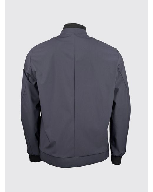 Peuterey Blue Bofin Polyester Bomber for men