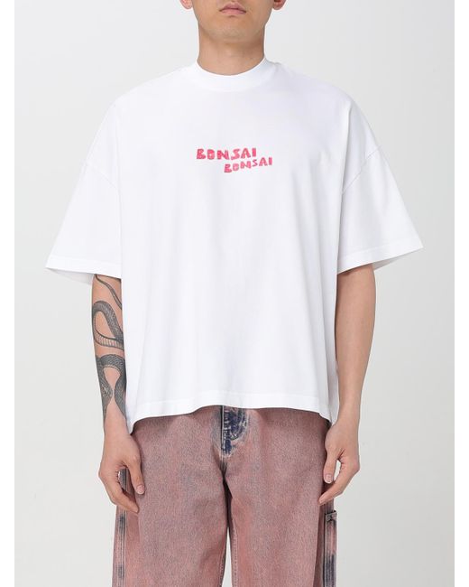 Camiseta Hombre Bonsai de hombre de color White