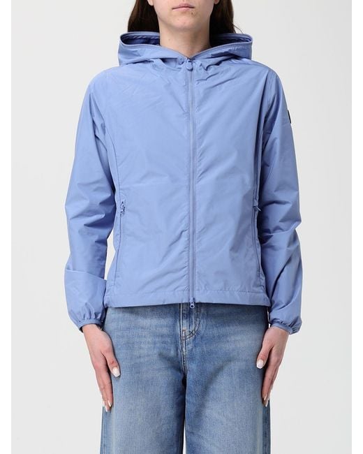 Save The Duck Blue Stella Hooded Windbreaker