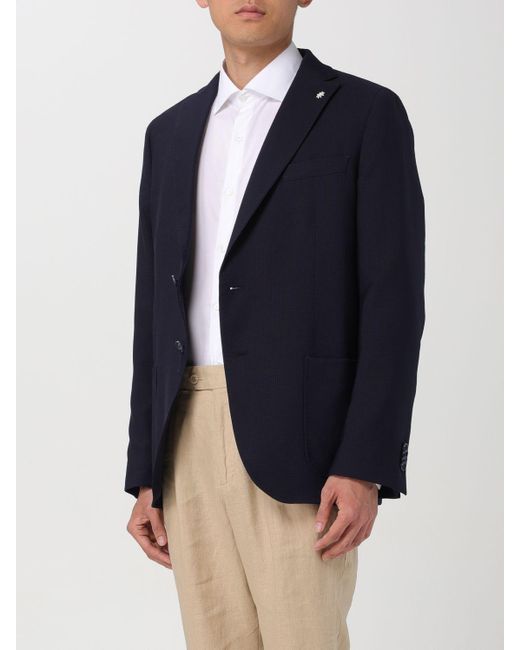 Manuel Ritz Blue Jacket for men