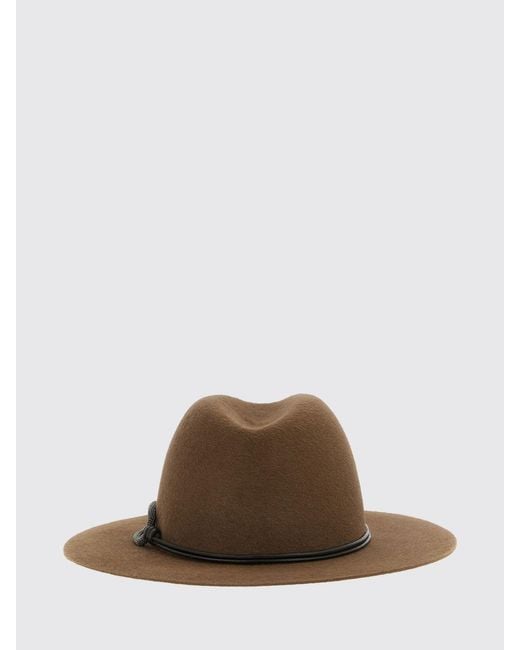 Cappello Donna di Brunello Cucinelli in Brown