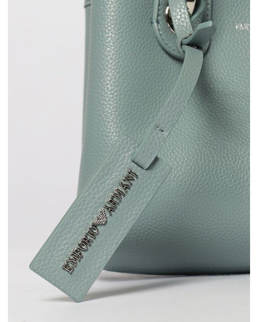 Emporio Armani Gray Shoulder Bag