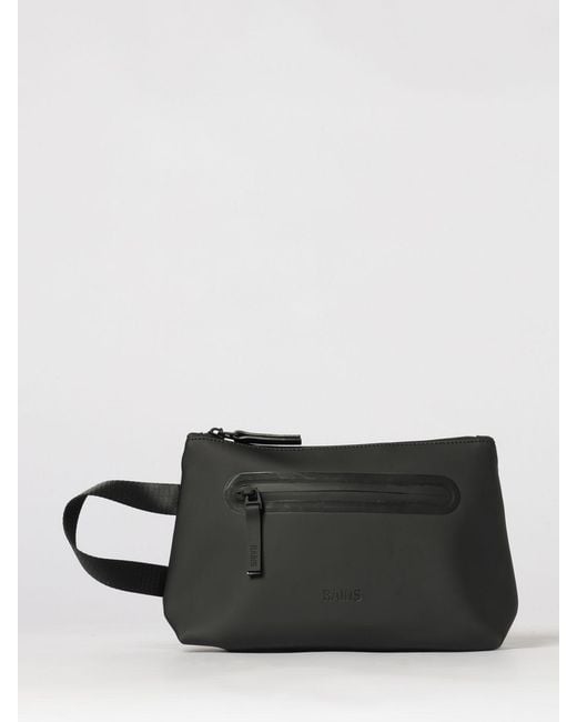 Rains Black Waterproof Beauty Case