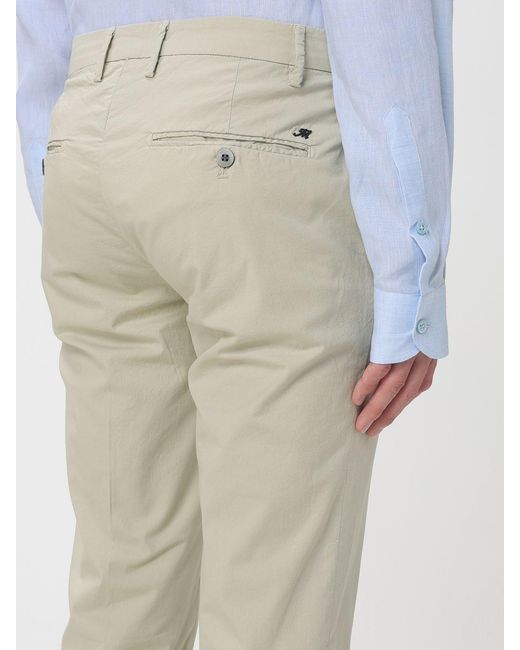 Mason's Natural Stretch Cotton Chino Trousers for men