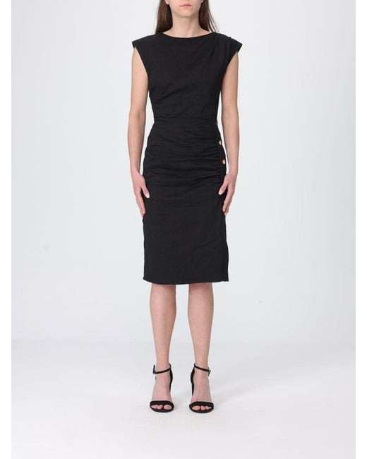 Pinko Black Alissa Midi Dress
