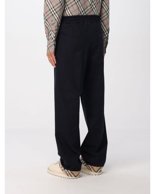 Burberry Blue Pants for men