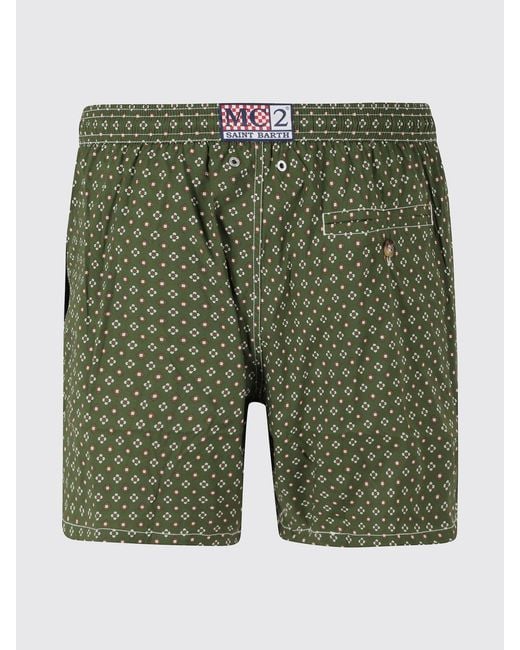 Mc2 Saint Barth Green Swimsuit for men