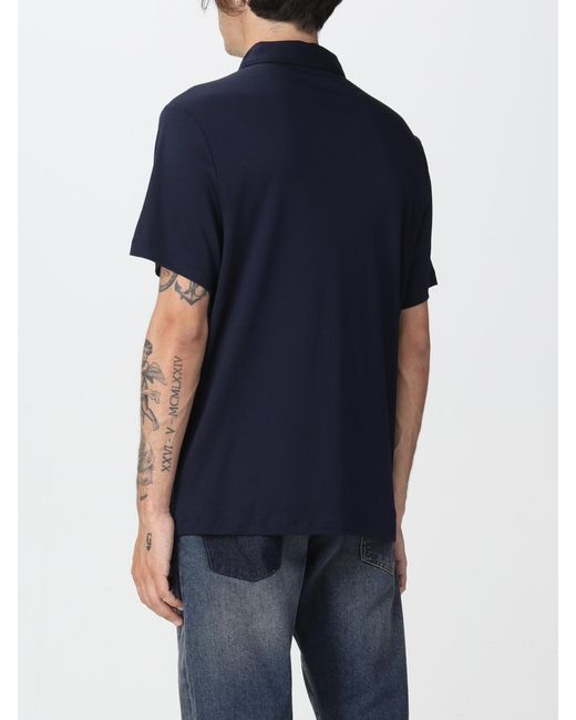 Michael Kors Blue Polo Shirt for men