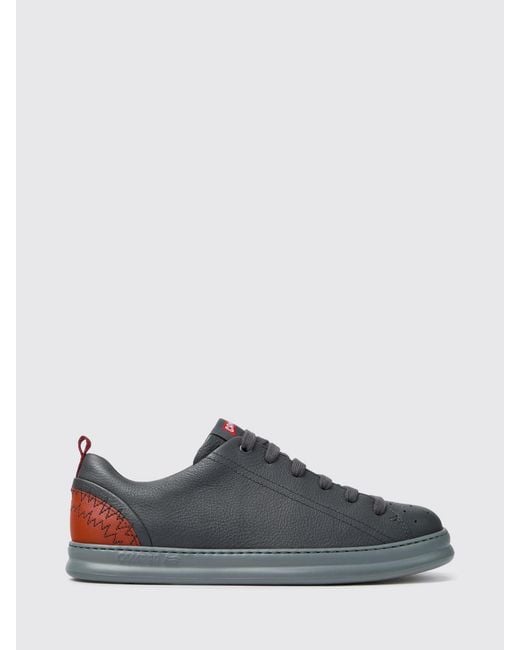Camper Gray Bicolor Twins Low-Top Sneakers for men