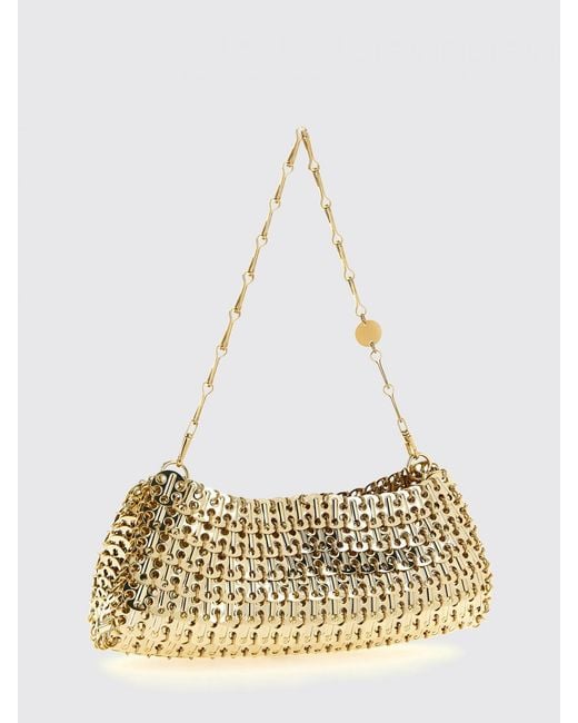 Rabanne Metallic 1969 Brass Mesh Bag