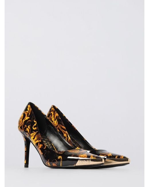 Versace Jeans Couture Multicolor Scarlett Logo Couture Mid Heels