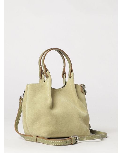 Gianni Chiarini Natural Dua Suede Bag