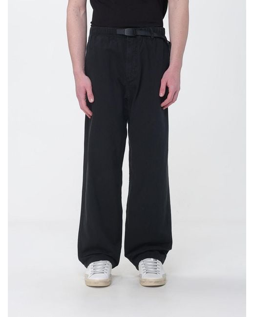 Gramicci Black Cotton Trousers for men