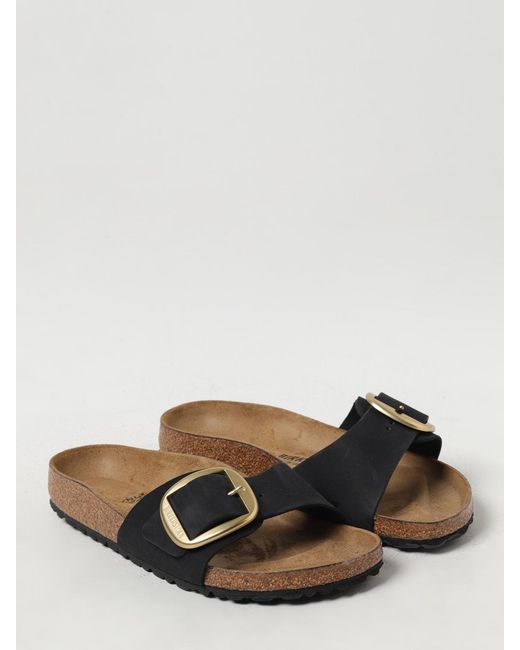 Birkenstock Black Flat Sandals