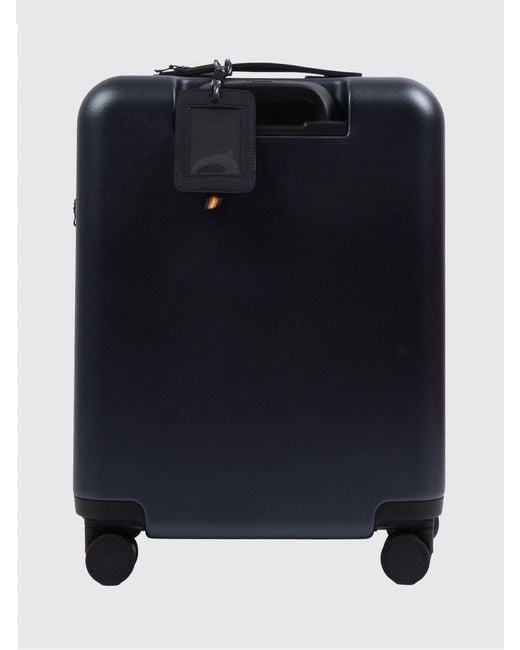 K-Way Blue Eudoxie Polycarbonate Trolley for men