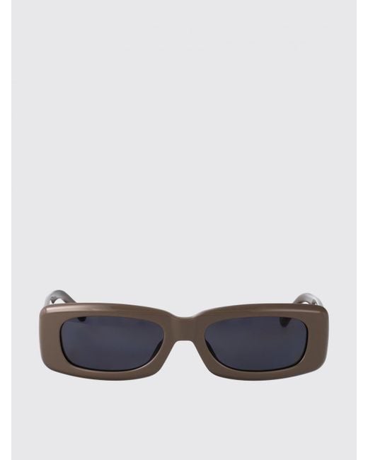 The Attico White Attico16C25Sun Acetate Sunglasses