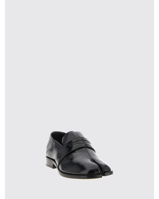 Maison Margiela White Tabi Split-Toe Penny Loafers