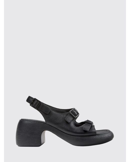 Camper White Leather Thelma Sandals