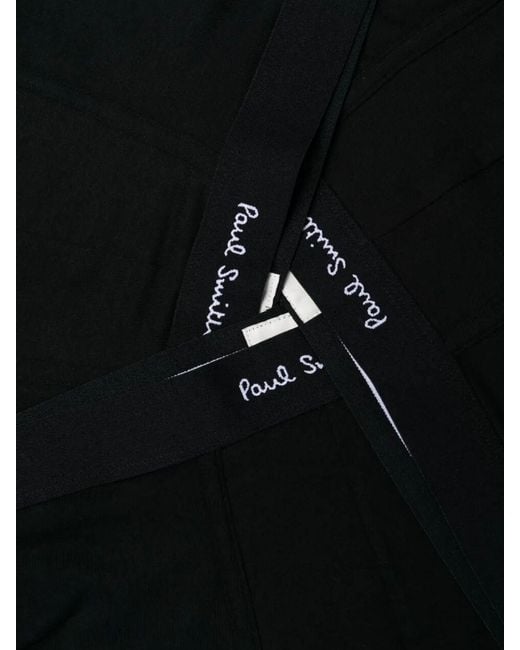 Paul Smith Black Set Of 3 Cotton Boxers for men