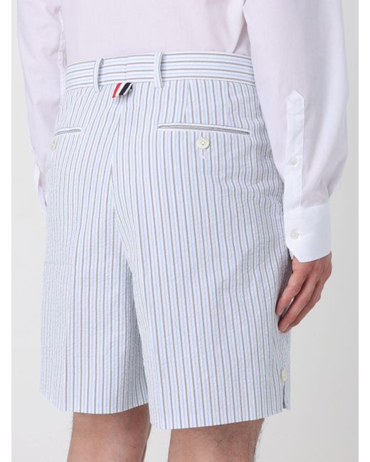 Pantalones cortos Thom Browne de hombre de color White